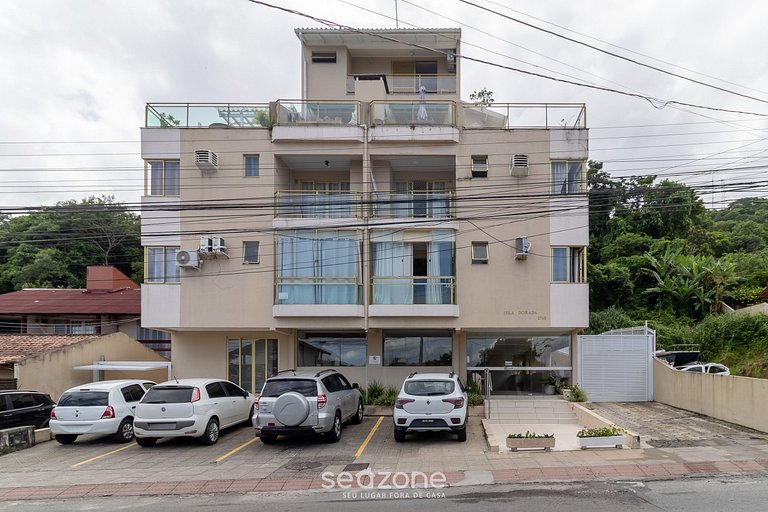 Apto. em Cond. c/ piscina e vista p/ mar IDO0208