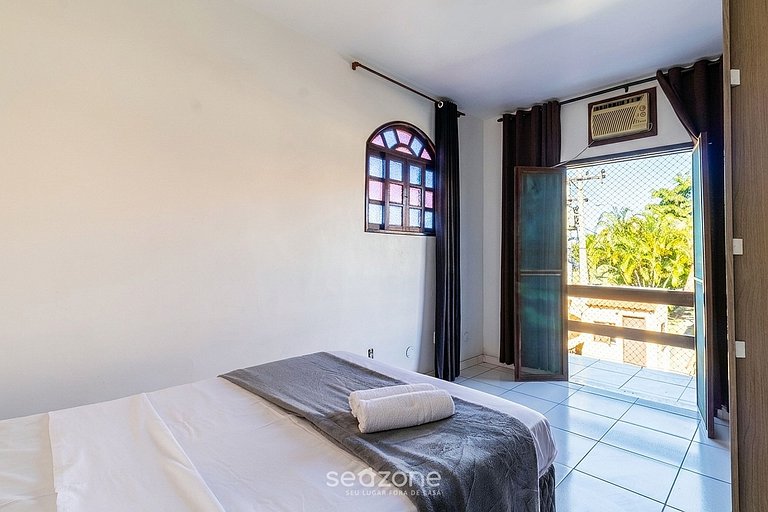 Apart con balcón en condominio con piscina VDP0000