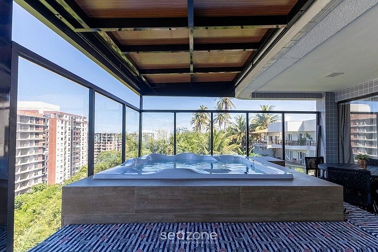 Apto. c/ Jacuzzi e vista mar em Ilhéus BA CDW0102