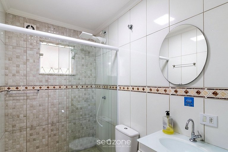 Casa c/ Churrasq. a 290m da Praia Alegre JAF0285