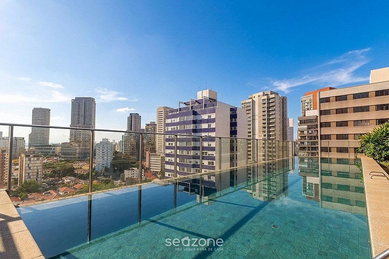 Estudio en Cond. c/ piscina y vista NOM1009