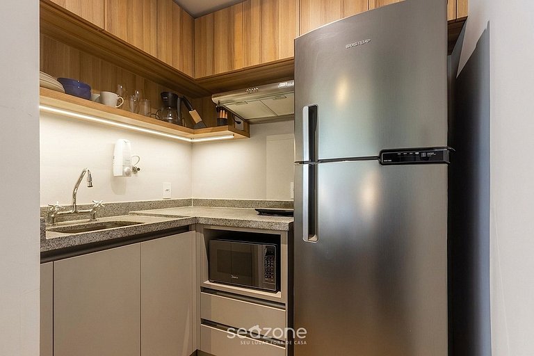 Studio em Cond. c/ piscina e vista NOM1009