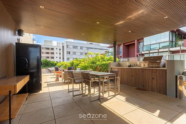 Studio em Cond. c/ piscina e vista NOM1009