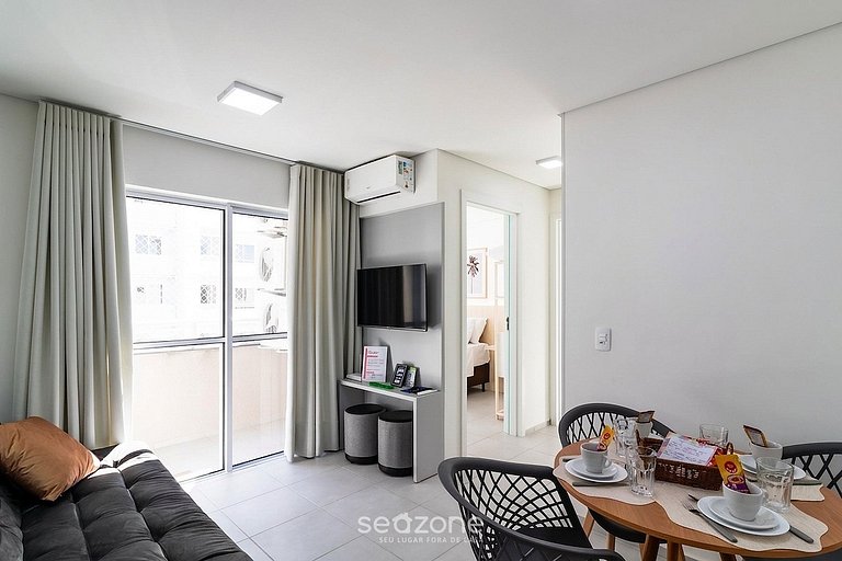Apto. em Cond. c/ piscina e vista mar CIB21204