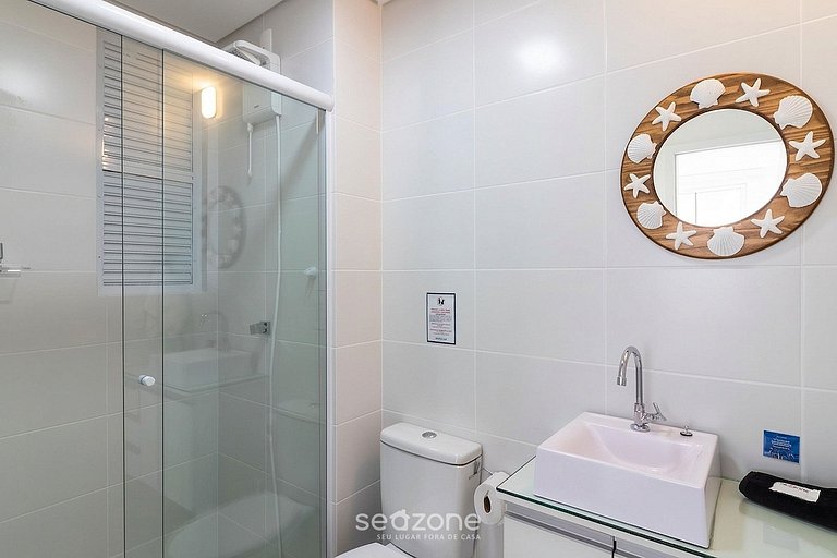 Apto. em Cond. c/ piscina e vista mar CIB21204