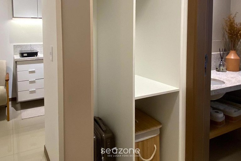 Apart moderno en condominio con gimnasio HGR0101