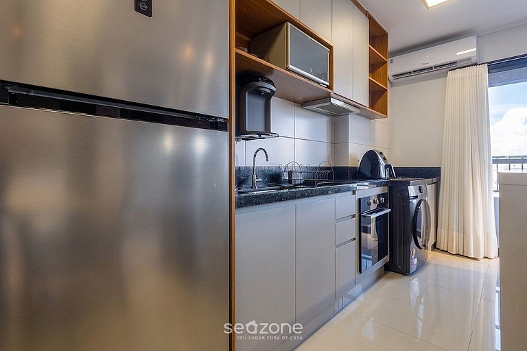 Studio espacioso en condominio con piscina RBN2406