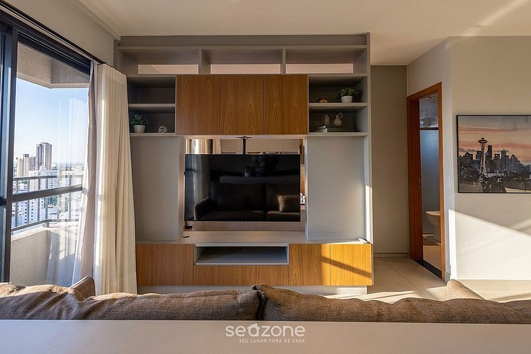 Studio espacioso en condominio con piscina RBN2406