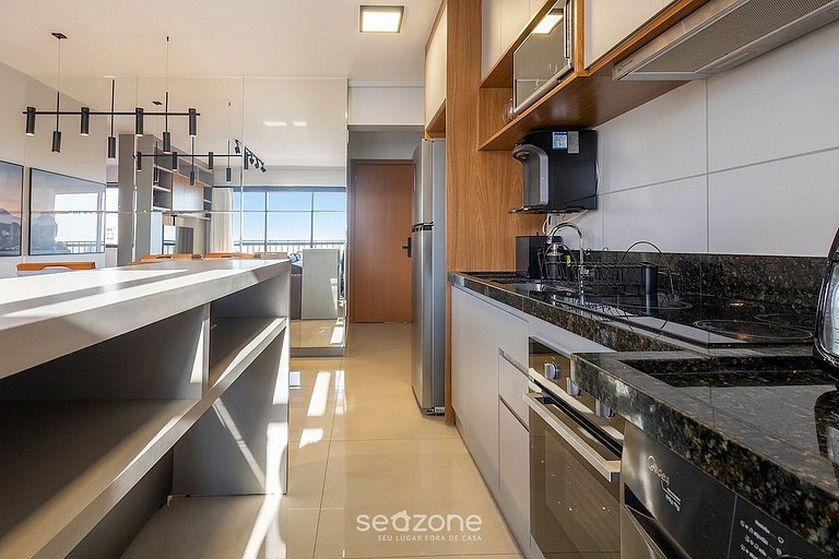 Studio Espaçoso em Cond. c/ Piscina RBN2406
