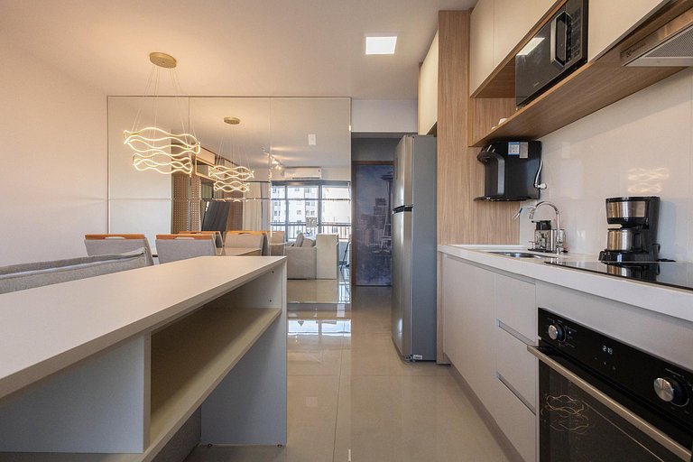 Studio em cond. c/ piscina e vista RBN2106