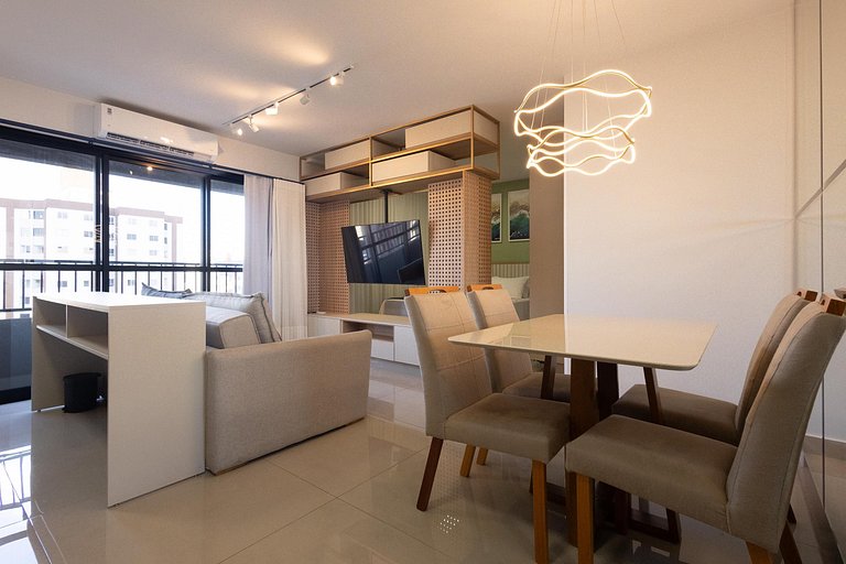 Studio em cond. c/ piscina e vista RBN2106