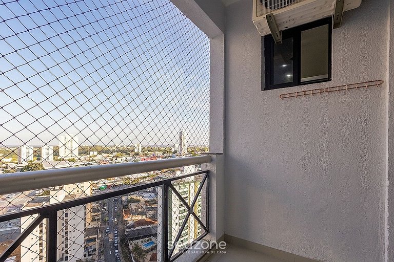 Studio c/ varanda em Cond. c/ Piscina CRY2208