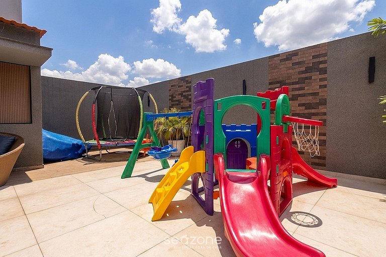 Studio c/ varanda em Cond. c/ Piscina CRY2208