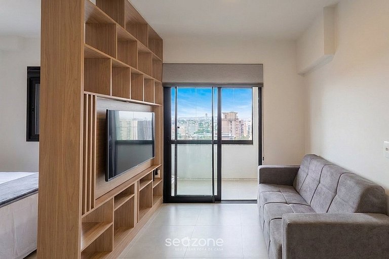 Estudio en Cond. c/ Piscina y Balcón SRU2308