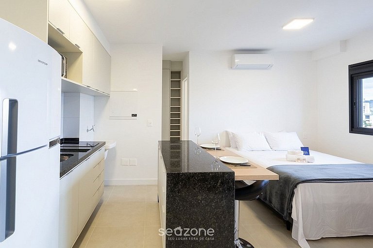 Estudio en Cond. c/ Piscina y Balcón SRU2308