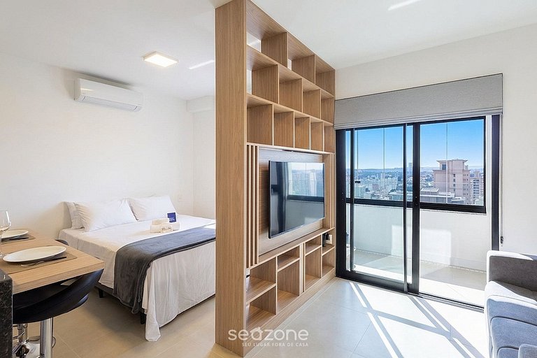 Estudio en Cond. c/ Piscina y Balcón SRU2308