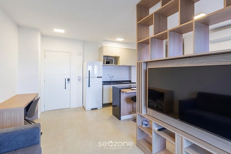 Estudio em Cond. c/ Piscina e Varanda SRU2308