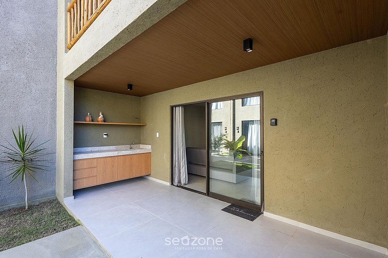 Apto. en Cond. c/ piscina a 1km de Playa AZK0000