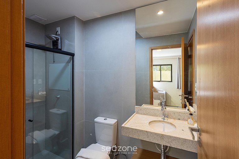 Apto. em Cond. c/ piscina a 1km da Praia AZK0000