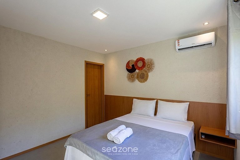Apto. en Cond. c/ piscina a 1km de Playa AZK0000