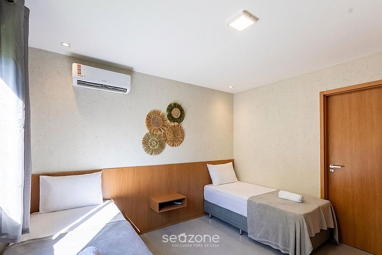 Apto. em Cond. c/ piscina a 1km da Praia AZK0000