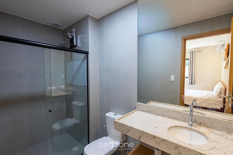 Apto. en Cond. c/ piscina a 1km de Playa AZK0000