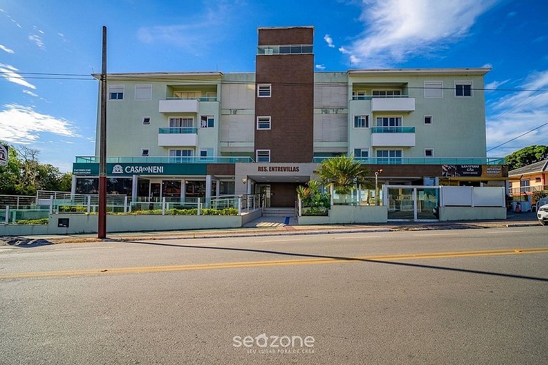 Apto. em Cond. c/ piscina e vista mar ENT0102