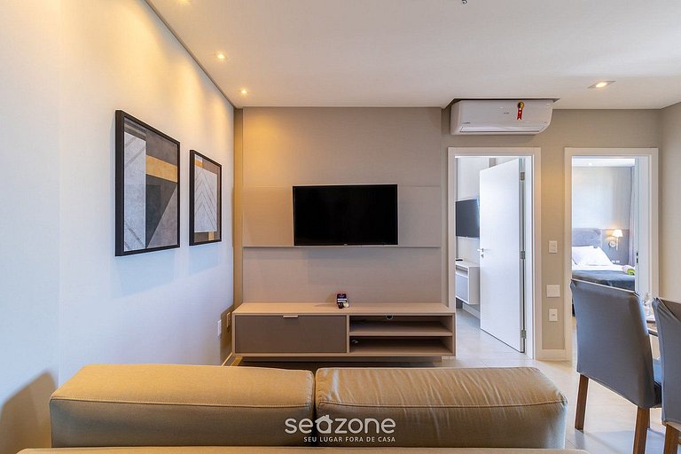 Apto Vista Mar cond. c/ piscina 280m Playa MHF1602