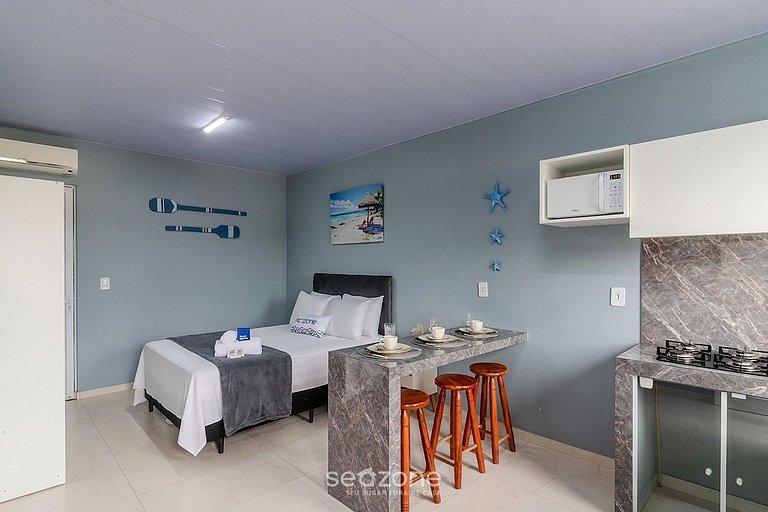 Apto. c/ Varanda perto da Praia JAE0001