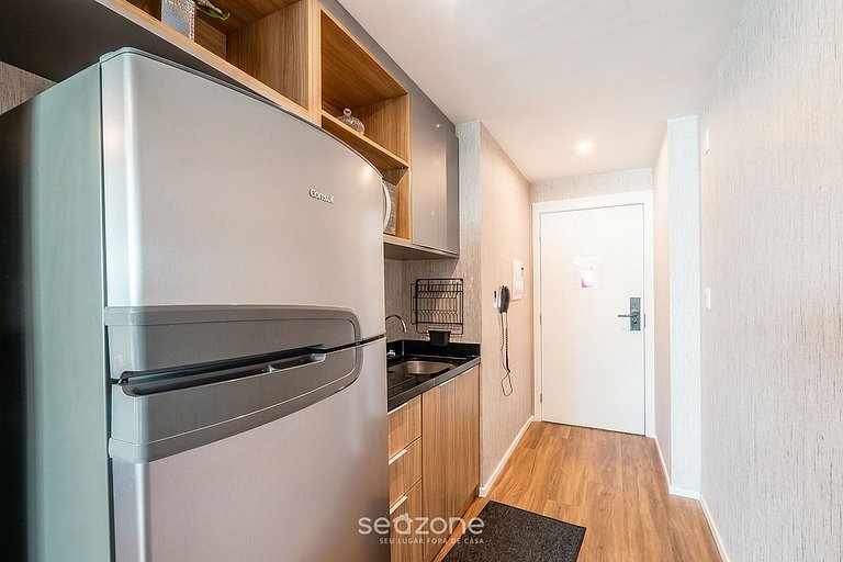 Studio em Cond. c/ piscina prox. do mar ARU0123