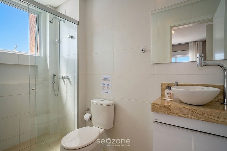 Apto Próx. à Praia e ao Floripa Shopping [EAZ305]