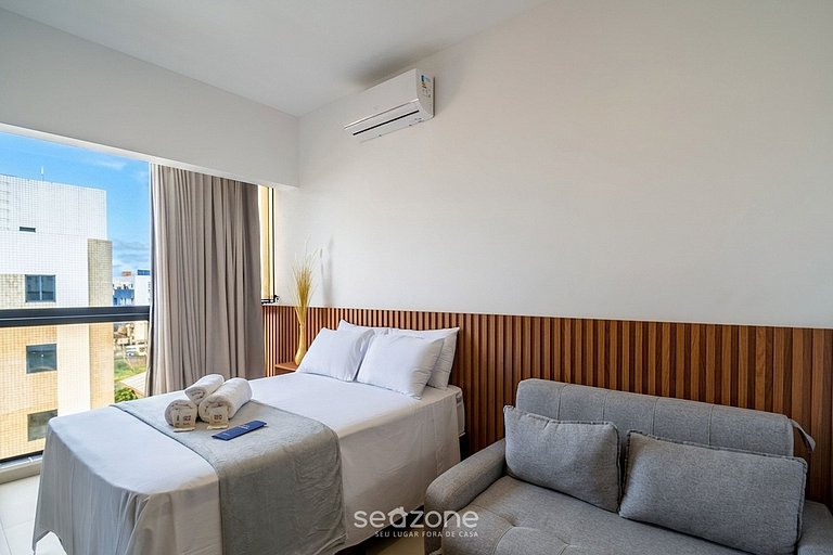 Conforto en condominio con piscina y gimnasio AZZ0402