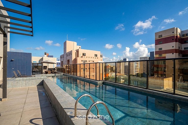 Conforto em Cond. c/ Piscina e Academia AZZ0402
