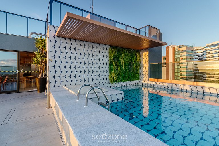 Studio en cond. c/piscina a 480 m del Faro SPB0407