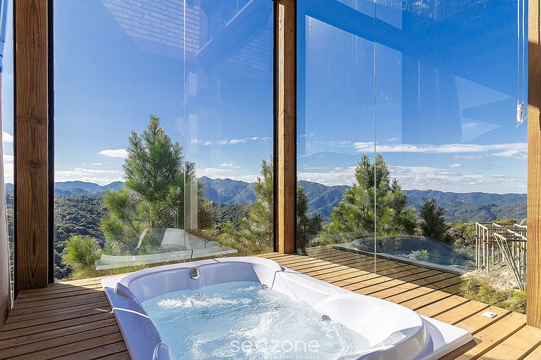 Cabana c/ Hidromassagem e Vista Montanha VST030