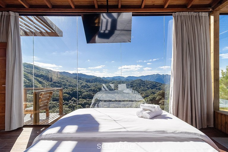 Cabana c/ Hidromassagem e Vista Montanha VST030