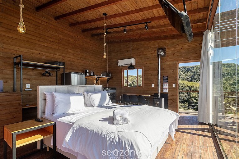 Cabana c/ Hidromassagem e Vista Montanha VST030