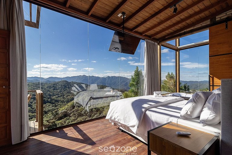 Cabana c/ Hidromassagem e Vista Montanha VST030