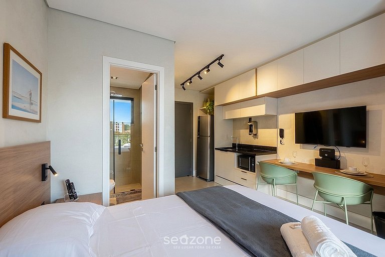 Studio charmoso perto da praia BEA0207
