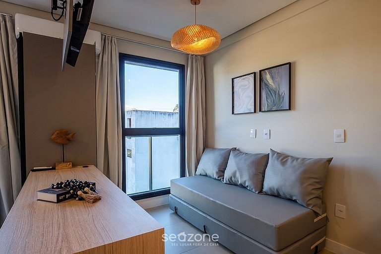 Studio en Cond. c/ piscina prox. a Praia RSO0037