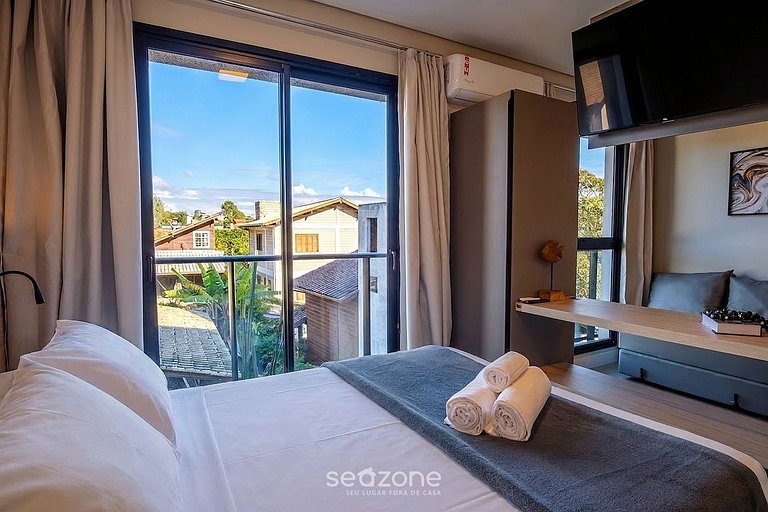 Studio em Cond. c/ piscina prox. à Praia RSO0037