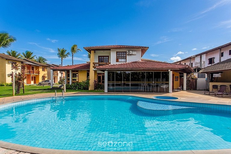 Apto Pé na Areia em Taperapuan APT0123