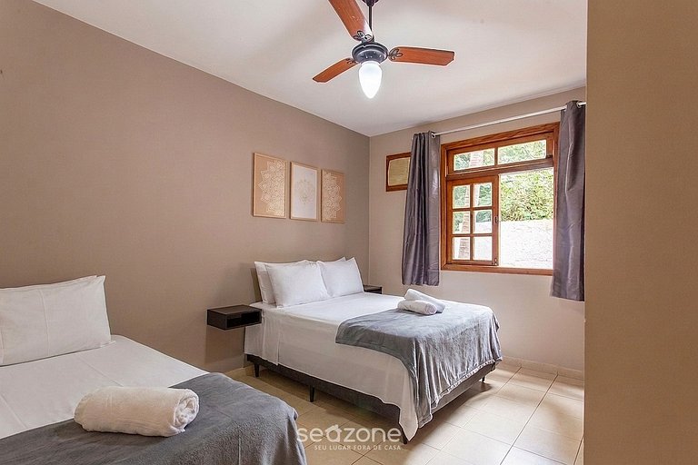 Apto Pé na Areia em Taperapuan APT0123