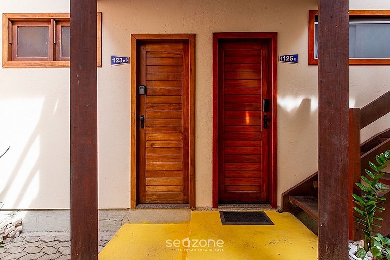 Apto Pé na Areia em Taperapuan APT0123