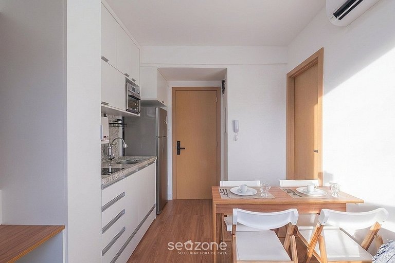 Studio en Cond. c/ Piscina a 470m de Playa CAO0101