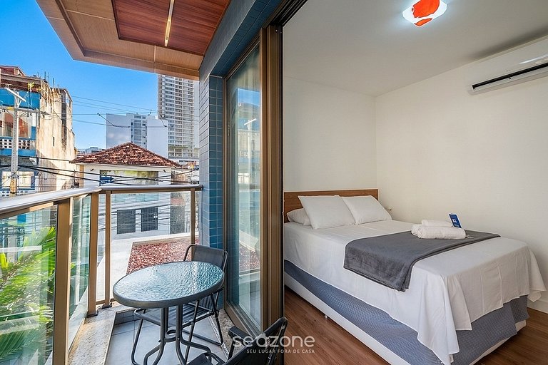 Studio en Cond. c/ Piscina a 470m de Playa CAO0101