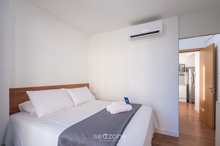 Studio en Cond. c/ Piscina a 470m de Playa CAO0101