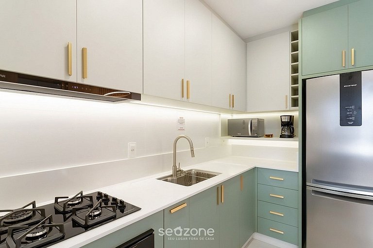 Apartamento con balcón y vista a la ciudad AUS1401