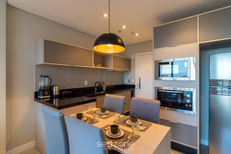Apartamento sofisticado com vista para o mar MHF1305