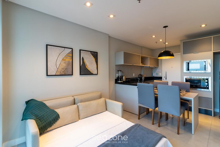 Apartamento sofisticado com vista para o mar MHF1305